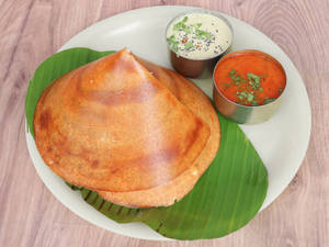 Ragi plain dosa