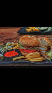 Roasted Mushroom Burger