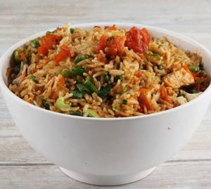 Chilli Garlic Chicken Fried Rice