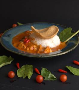 Thai Red Curry with Jasmine Rice [Prawns]