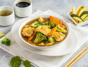Wok Tossed Chicken With Broccoli (gravy)