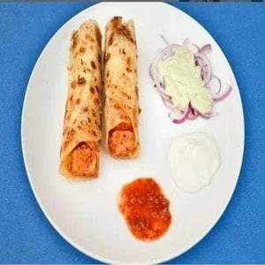 Single Egg Double Chicken Roll