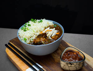 Chicken Manchurian Bowl [Oriental]