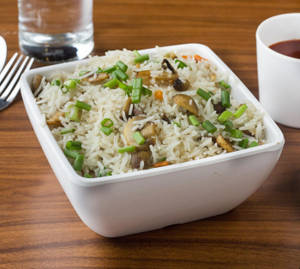Mushroom Fried Rice