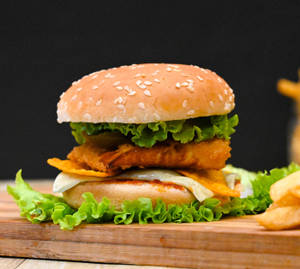 Crunchy Paneer Burger