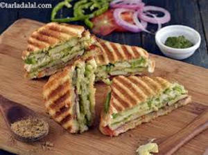 Veg Grilled Sandwich Double Layered