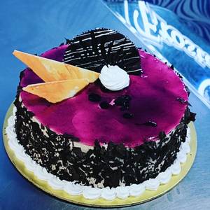 Exotic Black Currant Cake
