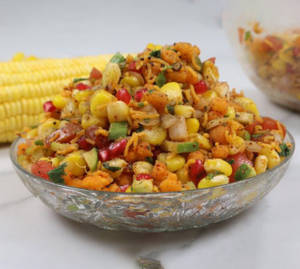 Corn Bhel Puri