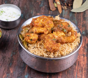 Prawns Biriyani