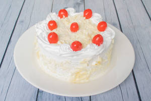 White Forest Cake