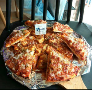 Double Decker Chicken Pizza