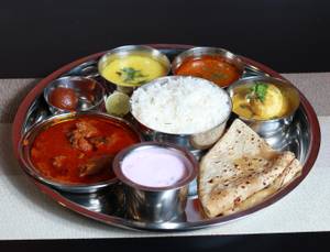 Kolhapuri Mutton Thali