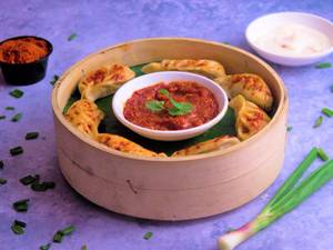 Chicken Peri Peri Fried Momo (8 Pcs)