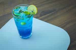 Blue Curacao Mojito