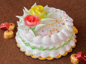 Eggless Vanilla Cake