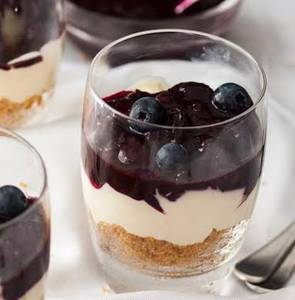Blueberry Cheese Cake (Philadelphia Cheese, Eggless)