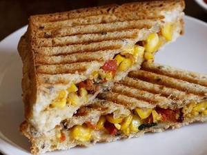 Corn Cheese Sandwich