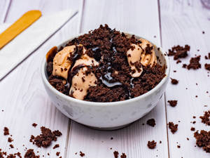 Kulfi Brownie Ice cream