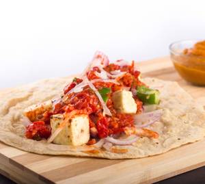 Salsa Paneer Roll