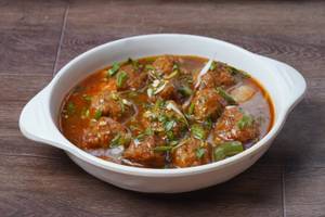 Manchurian in Hot Garlic Sauce