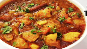 Aloo Tamto+ 3 Chapati
