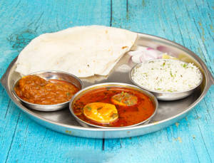 Egg Special Thali 