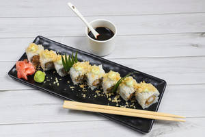 Prawns Tempura Sushi ( 8 Pcs )