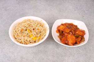 Veg Noodles 500gm with Dragon Paneer 250gm