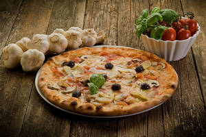 Special Capsicum Onion Pizza