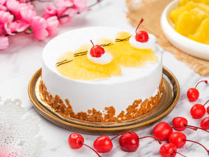 Pinapple Cake [serves 6-8]