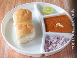 Jain Cheese Pav Bhaji