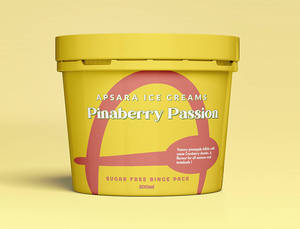 Zero Added Sugar Pinaberry Passion Ice Cream