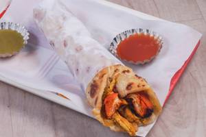 Double Egg Chicken Tikka Roll