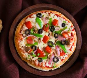 Deluxe Veggie Pizza [8 Inches]