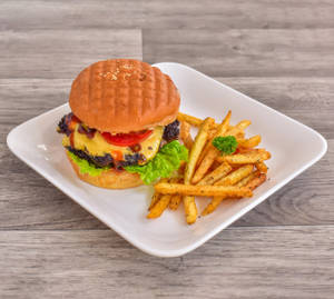 Double Panda Beef Burger