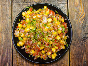 Butter Boiled Corn Masala