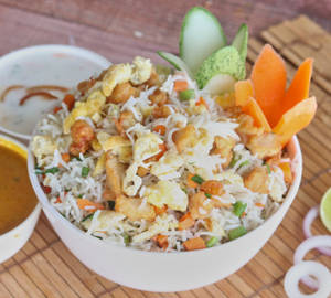 Crispy Chicken Fried Rice