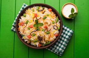 Veg Hyderabadi Biryani