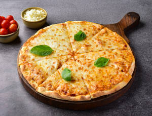 7"" Small Double Cheese Margherita Pizza                                  