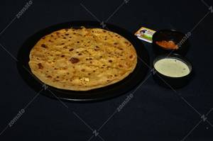 Cheese Mattar Paratha