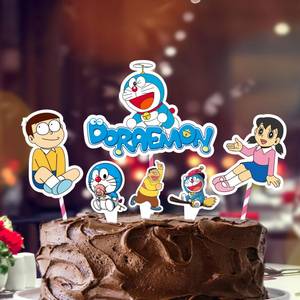 Doremon Theme Cake