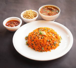 Veg Triple Fried Rice    