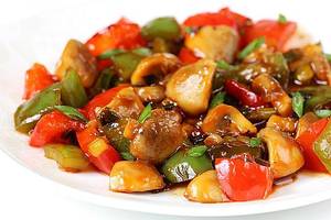 Mushroom Chilli