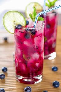 Blue Berry Mojito