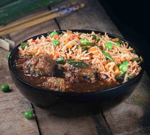 Half Friedrice With Half Gobi Manchurian