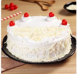 White Forest Cake