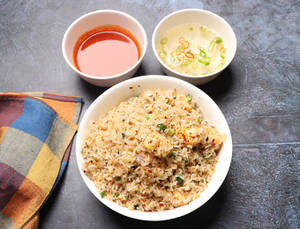 Paneer Chilly Garlic Fried Rice