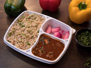 Veg Fried Rice + Paneer Chilli          