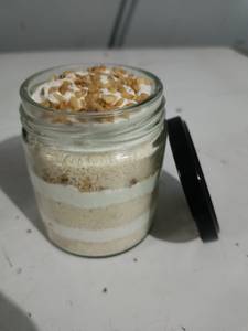 Eggless Butterscotch Jar Cake
