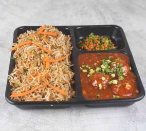 Fried Rice With Manchurian